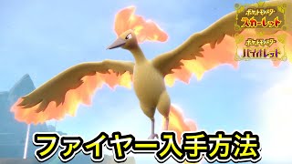 【ポケモンSV】ファイヤーの入手方法！出現場所を教えます