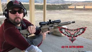 Phoenix Weaponry's 45-70 Auto | AR Chambered in 45-70 | Billet AR 10 Upper and Lower