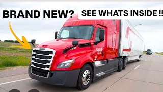 MY TRUCKING COMPANY GAVE ME A BRAND NEW SEMI TRUCK|2021 Freightliner Cascadia