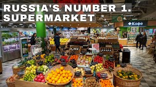Russian TYPICAL Supermarket Tour | Perekreskok Moscow