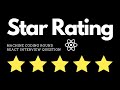 React Star Rating | React Interview Questions | Machine Coding Round