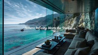 Malibu Cliffside Luxury Escape 🌅 | Oceanfront Mansion & Pacific Sunset Serenity (4K)