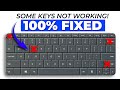 How to Fix Some Keys Not Working on Laptop Keyboard | Keyboard Not Working on Windows 10 & 11