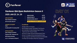 Fan4ever QIA Qatar Open Badminton Season 3 - BD U15 (Quarterfinals)