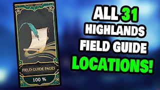 All 31 Field Guide Page Locations in The Highlands in Hogwarts Legacy! (STEP-BY-STEP)