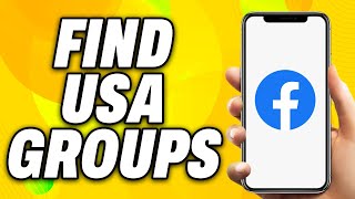 How To Find USA Groups on Facebook - Quick Fix