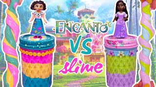 Disney ENCANTO Isabella VS Mirabel DIY Slime Challenge