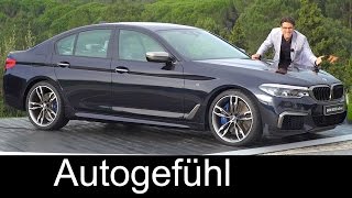 BMW 5-Series G30 5er FULL REVIEW test driven all-new neu gen 2017/2018 - Autogefühl