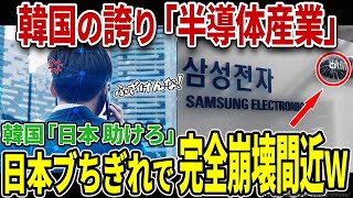 【海外の反応】韓国「日本を超えたと思ったのに   」K国が国ぐるみで日本をパクった半導体産業が大ピンチ！！