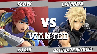 WANTED S4 C4 - Flow (Roy) Vs. Lambda (Cloud) SSBU Ultimate Tournament