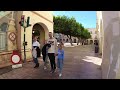 almeria spain city centre and arab castle alcazaba. 4k walk tour