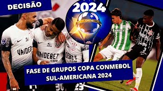 🔴DECISÃO! Corinthians x Racing-URU🔴 Copa SUL-AMERICANA 2024|Última Rodada FASE de GRUPOS AO VIVO