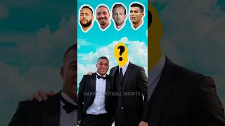 Kylian Mbappe and mysterious football player 🔥 #ronaldo #neymar #kane #ibrahimovic #football #soccer