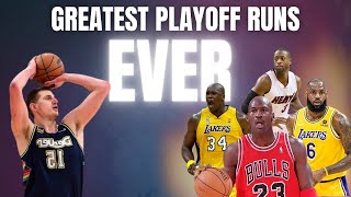 Top 10 Greatest Individual NBA Championship Playoff Runs