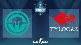 CS:GO - Immortals vs. TyLoo [Cache] - ESL One Cologne 2016 Offline Qualifier - Round 2