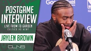 Jaylen Brown: "I Think It’s a Series Now" | Celtics Postgame