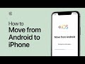 How to move from Android to iPhone — Apple Support | Apple & Samsung |