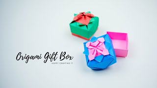 Origami Gift Box - Paper Craft - DIY