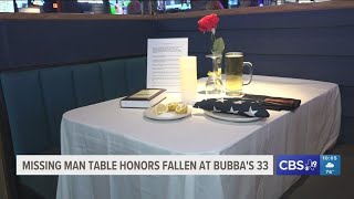 Tyler restaurant remembers fallen soldiers through a dedicated empty table