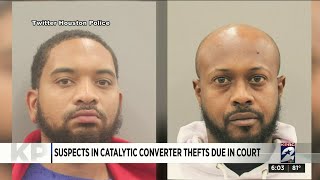 Suspect involved in theft of nearly 400 catalytic converters in northeast Houston due in court F...