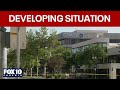 Hostage freed, others remain inside downtown Bakersfield bank | FOX 10 Phoenix