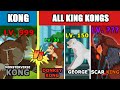 Kong MonsterVerse vs ALL Kong Level Challenge Rampage | Kaiju Animation