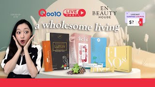 Qoo10 x EN Beautyhouse: A Wholesome Living!