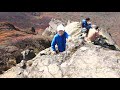 九重山の大船山紅葉　hiking to mt. kuju in japan.beautiful taisenzan autumn leaves .