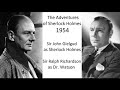 the adventures of sherlock holmes the final problem john gielgud ralph richardson u0026 orson welles