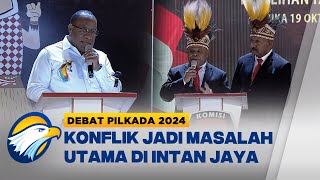 Konflik Jadi Masalah Utama Dalam Pembangunan Intan Jaya - [Debat Pilkada 2024]