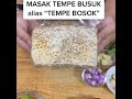 MASAK TEMPE BUSUK TEMPE BOSOK | PAPA KOKI | #SHORTS