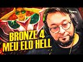 JÁ FAZ MESES QUE GORDOX NÃO SAI DO BRONZE 4 | League of Legends