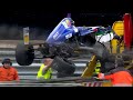 adac formula 4 championship 2017. race 1 sachsenring. start huge crash flip