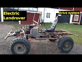 Electric Landrover drivesystem