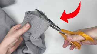 🔥🧵縫製トリック：1分でカフを交換する方法