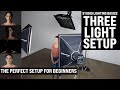 Studio Lighting For Beginners - The Three Light Setup | Mark Wallace