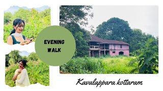 Our evening walk | Kavalappara kottaram | Ft.Anagha \u0026 Sreegopika