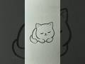 Cute Things to Draw When Bored - day 34 #easy #cute #sketch #art #drawing #tutorial #cutethings #cat