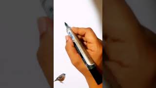 bird easy drawing, #how #drawing #viral #trending #birddrawing#shorts #drawingtutorial#howtodraweasy