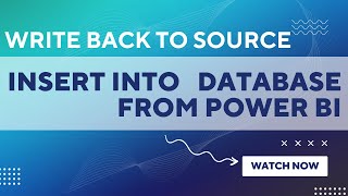 INSERT INTO SQL Server from Power query ✨ | INVOKE Custom Function, Write back to Database Power BI