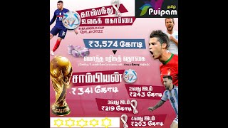 FIFA World Cup 2022. Qatar The prize money announcement!!! கால்பந்து போட்டி  வியக்க வைக்கும் தொகை!!!