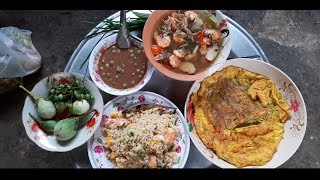 ต้มยำกุ้ง.ข้าวผัดกุ้งกินเข้าเช้านำกันพี่น้อง《》ຕົ້ມຍຳກຸ້ງເຂົ້າຜັດກຸ້ງແນວກິນເຮົາ.ແຊບໆພີ່ນ້ອງ