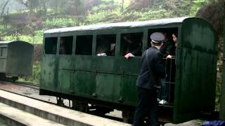 Shibanxi Railway　芭石鉄道　Funeral Train in China　葬送列車   中国・四川省