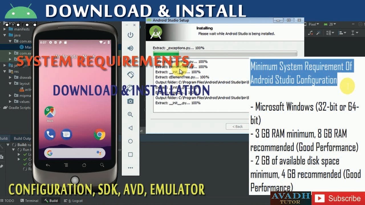 Android Tutorials For Beginners How To Download Install Android