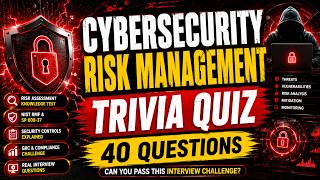 Cybersecurity Risk Management Trivia Quiz | Can You Pass This GRC Interview Challenge?