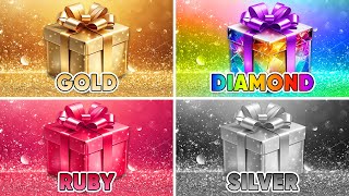 Choose Your Birthday Gift! 🎂 Gold, Diamond, Ruby or Silver 💛💎💖🤍 How Lucky Are You? 😱 Quiz Shiba