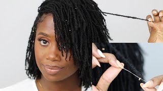 How to Install Loc Beads on Microlocs/Sisterlocks | KendraKenshay