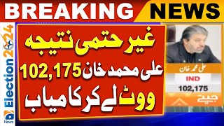 Election Results: IND Candidate Ali Muhammad Khan won by getting 102,175 votes | Unofficial Result