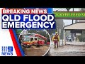 Flood emergency as waters rapidly rise across south-east Queensland | Weather | 9 News Australia