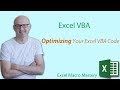 How to Create an Optimized Excel VBA application from Scratch